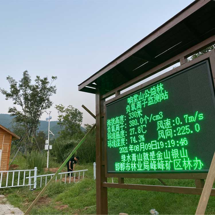 森林負氧離子檢測系統